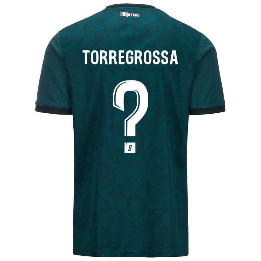 Niño Camiseta Hugo Torregrossa #0 Verde Oscuro 2ª Equipación 2024/25 La Camisa Argentina