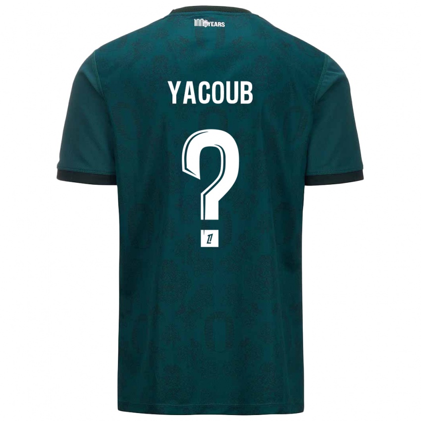 Niño Camiseta Béchir Yacoub #0 Verde Oscuro 2ª Equipación 2024/25 La Camisa Argentina