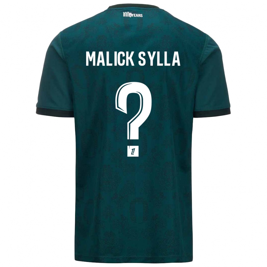 Niño Camiseta Malick Sylla #0 Verde Oscuro 2ª Equipación 2024/25 La Camisa Argentina