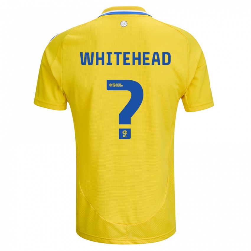 Niño Camiseta Louie Whitehead #0 Amarillo Azul 2ª Equipación 2024/25 La Camisa Argentina