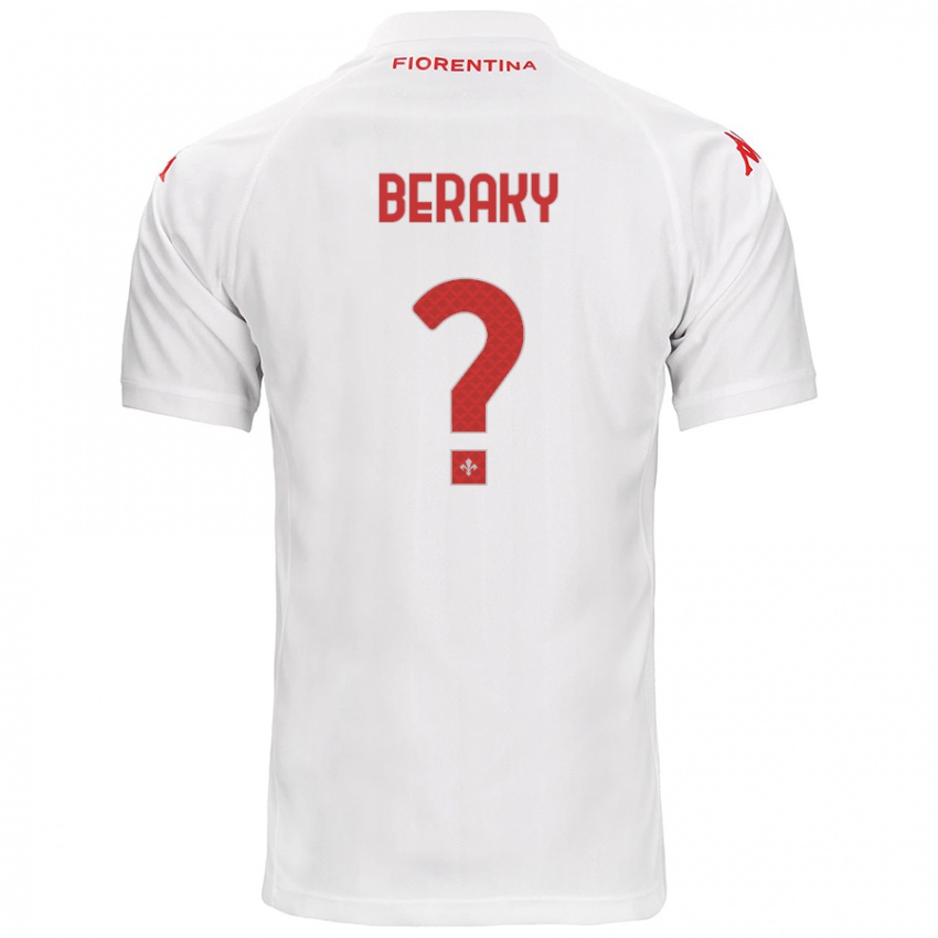 Niño Camiseta Mussie Beraky #0 Blanco 2ª Equipación 2024/25 La Camisa Argentina