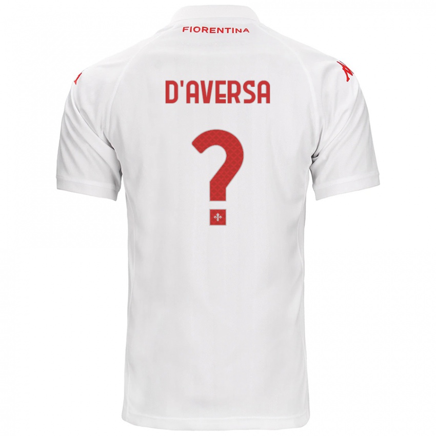 Niño Camiseta Simone D'aversa #0 Blanco 2ª Equipación 2024/25 La Camisa Argentina