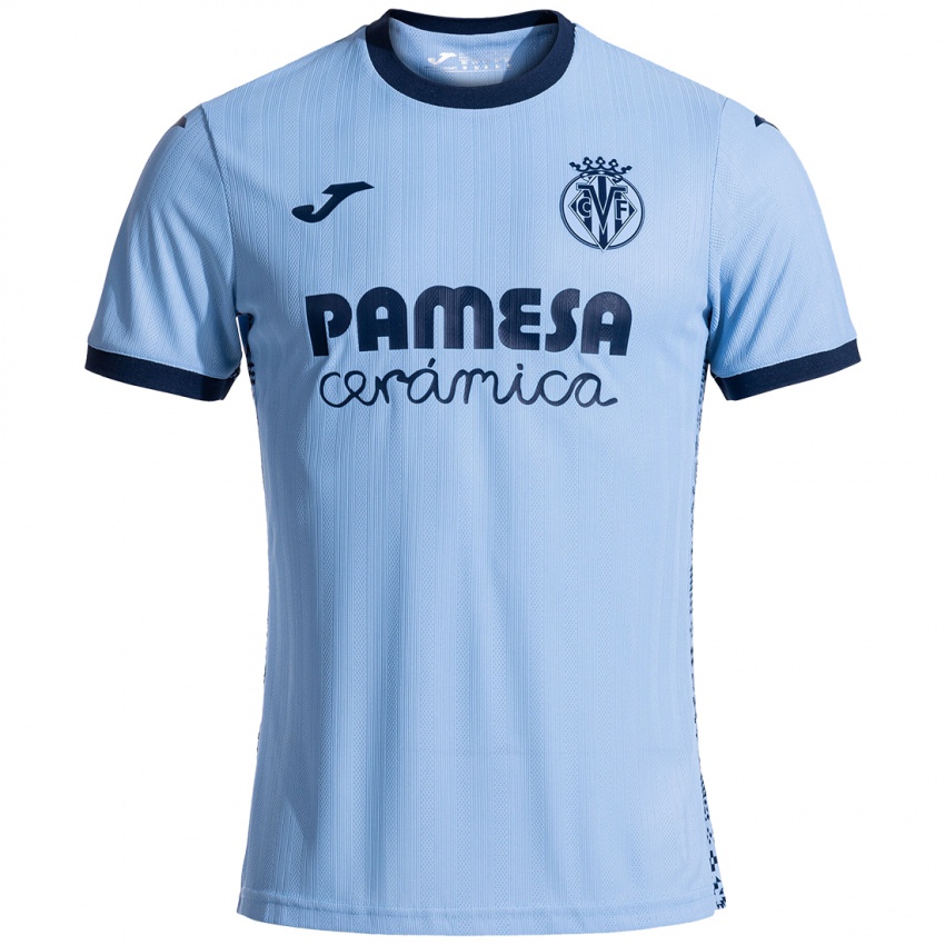 Niño Camiseta César Bonafé #18 Azul Cielo 2ª Equipación 2024/25 La Camisa Argentina