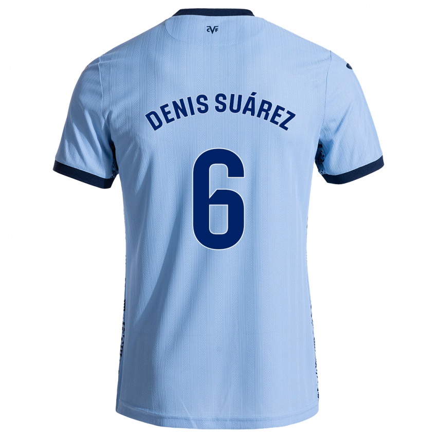 Niño Camiseta Denis Suárez #6 Azul Cielo 2ª Equipación 2024/25 La Camisa Argentina