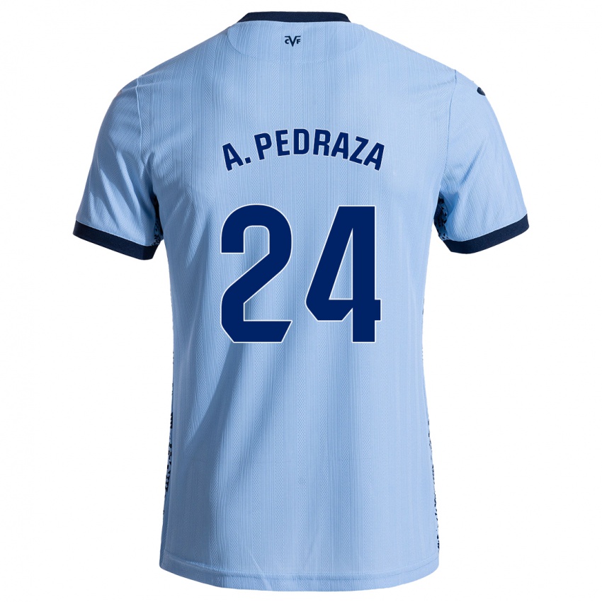 Niño Camiseta Alfonso Pedraza #24 Azul Cielo 2ª Equipación 2024/25 La Camisa Argentina