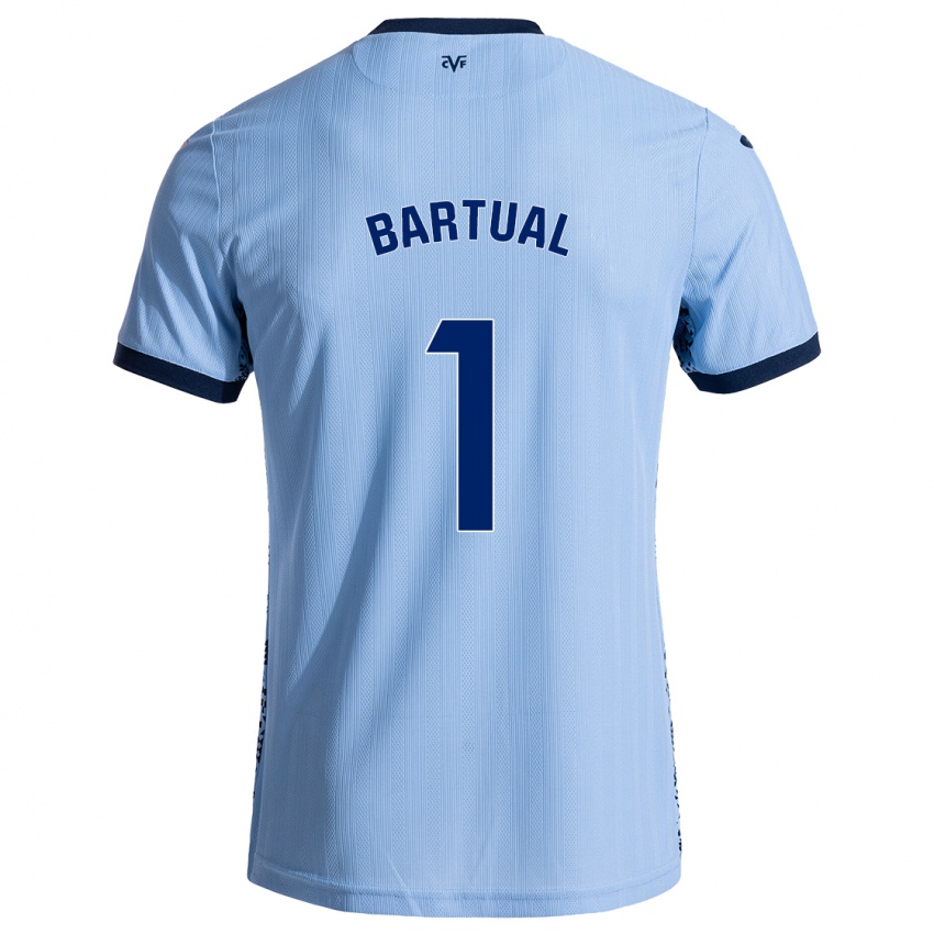 Niño Camiseta Kike Bartual #1 Azul Cielo 2ª Equipación 2024/25 La Camisa Argentina