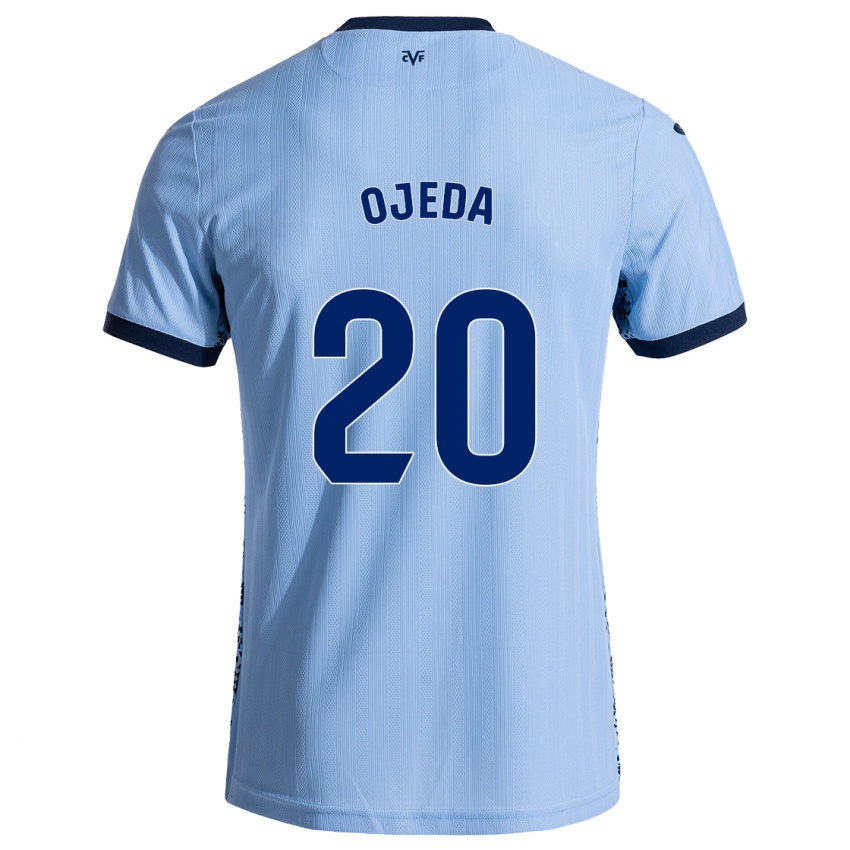 Niño Camiseta Thiago Ojeda #20 Azul Cielo 2ª Equipación 2024/25 La Camisa Argentina