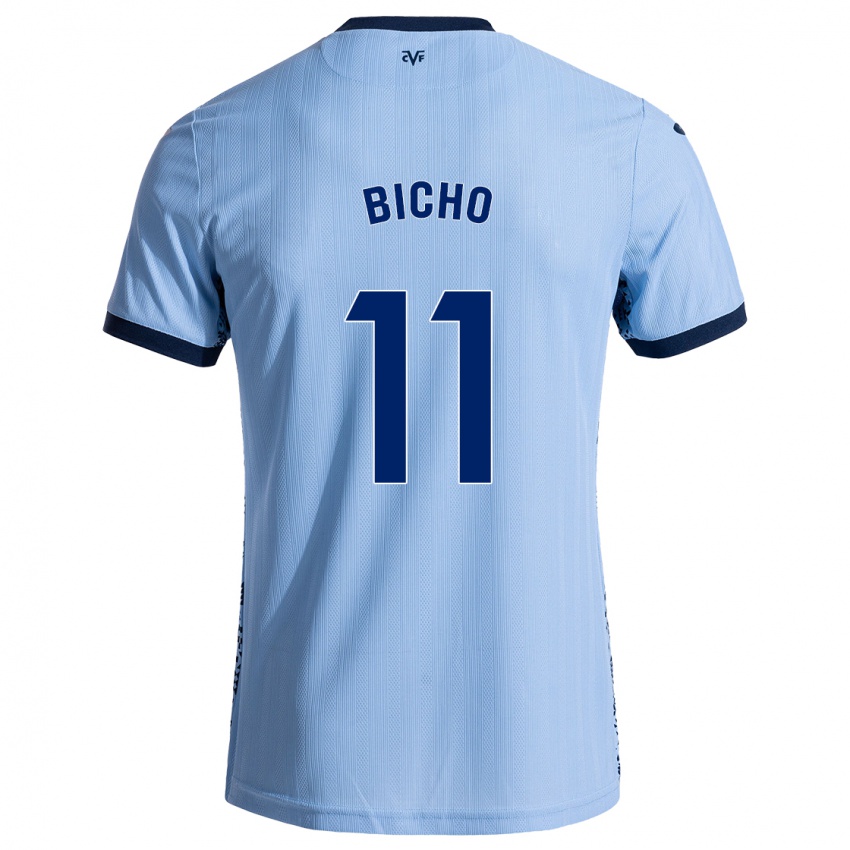 Niño Camiseta Bicho #11 Azul Cielo 2ª Equipación 2024/25 La Camisa Argentina