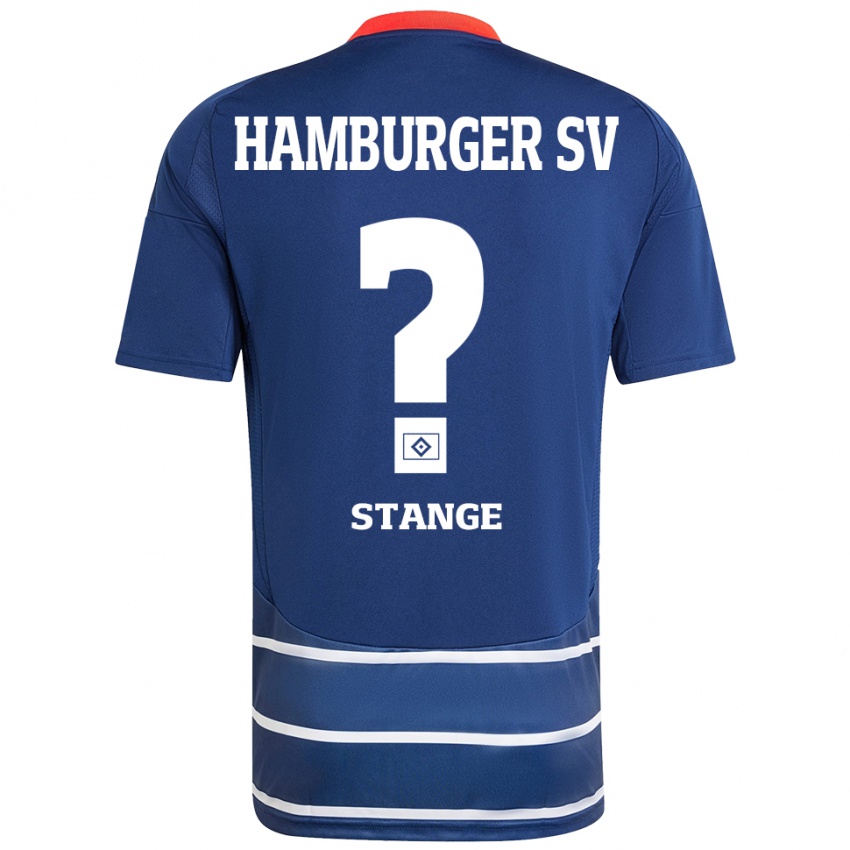 Niño Camiseta Tobias Stange #0 Azul Oscuro 2ª Equipación 2024/25 La Camisa Argentina