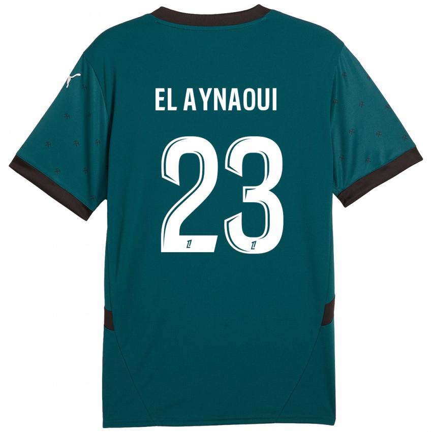 Niño Camiseta Neil El Aynaoui #23 Verde Oscuro 2ª Equipación 2024/25 La Camisa Argentina