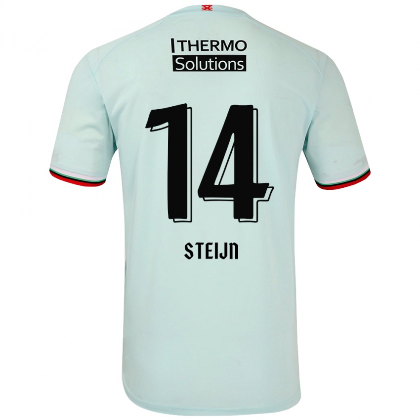 Niño Camiseta Sem Steijn #14 Verde Claro 2ª Equipación 2024/25 La Camisa Argentina