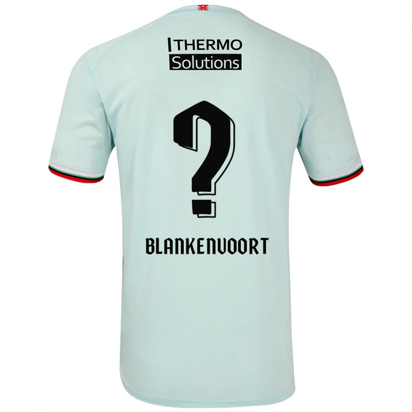 Niño Camiseta Rens Blankenvoort #0 Verde Claro 2ª Equipación 2024/25 La Camisa Argentina