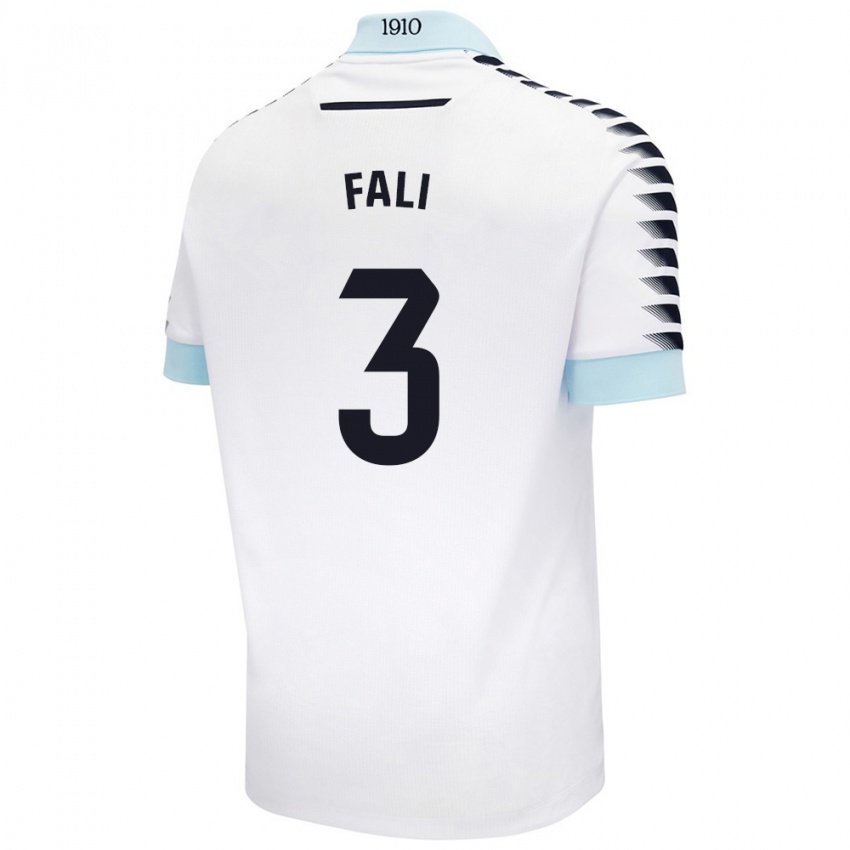 Niño Camiseta Fali #3 Blanco Azul 2ª Equipación 2024/25 La Camisa Argentina