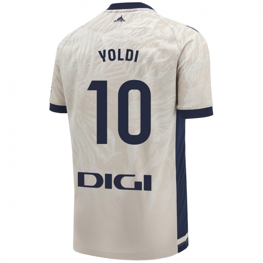 Niño Camiseta Ander Yoldi #10 Gris Claro 2ª Equipación 2024/25 La Camisa Argentina