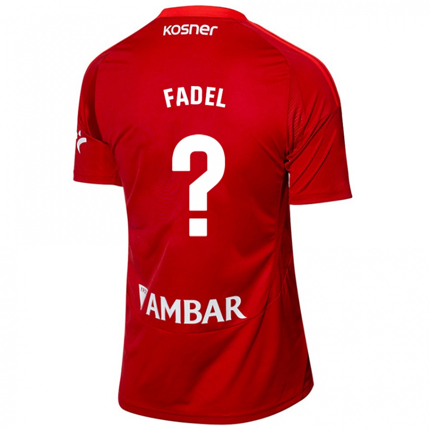 Niño Camiseta Ismael Fadel #0 Blanco Azul 2ª Equipación 2024/25 La Camisa Argentina