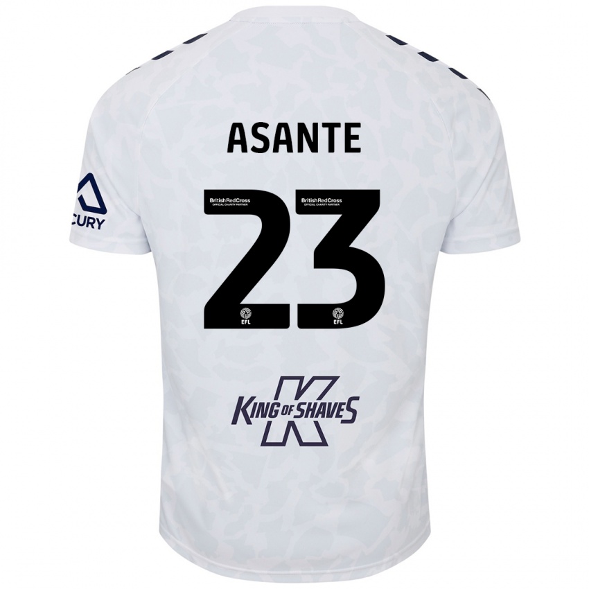 Niño Camiseta Brandon Thomas-Asante #23 Blanco 2ª Equipación 2024/25 La Camisa Argentina