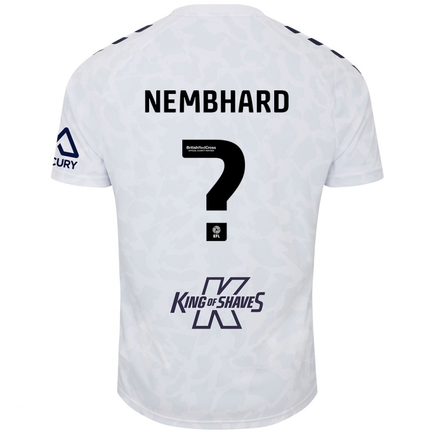 Niño Camiseta Kesiah Nembhard #0 Blanco 2ª Equipación 2024/25 La Camisa Argentina