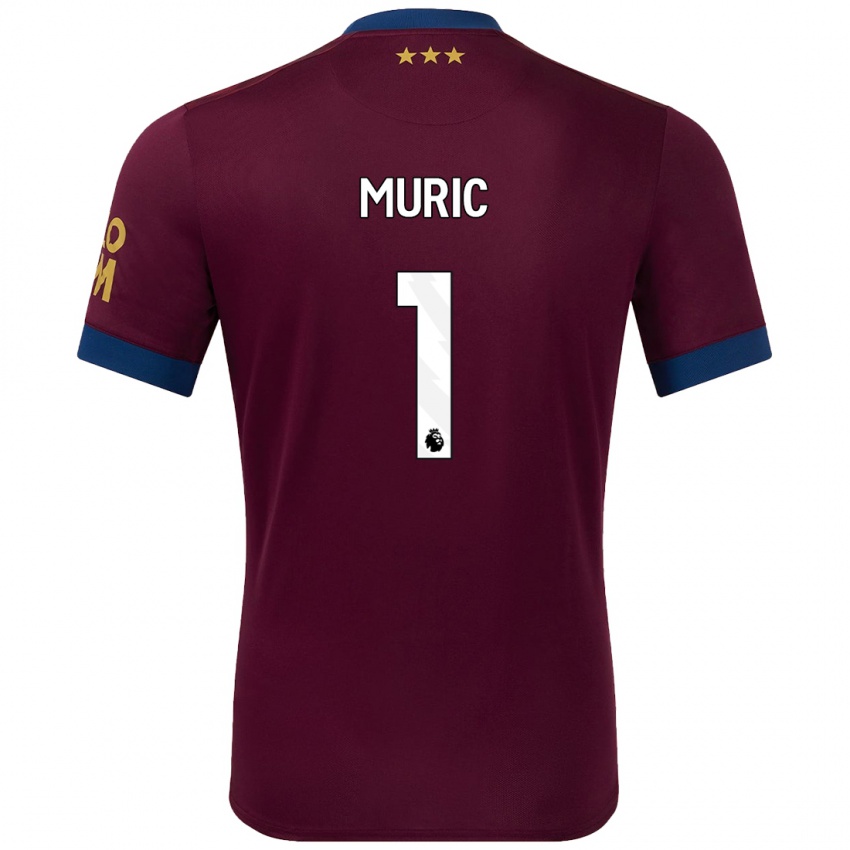 Niño Camiseta Arijanet Muric #1 Marrón 2ª Equipación 2024/25 La Camisa Argentina