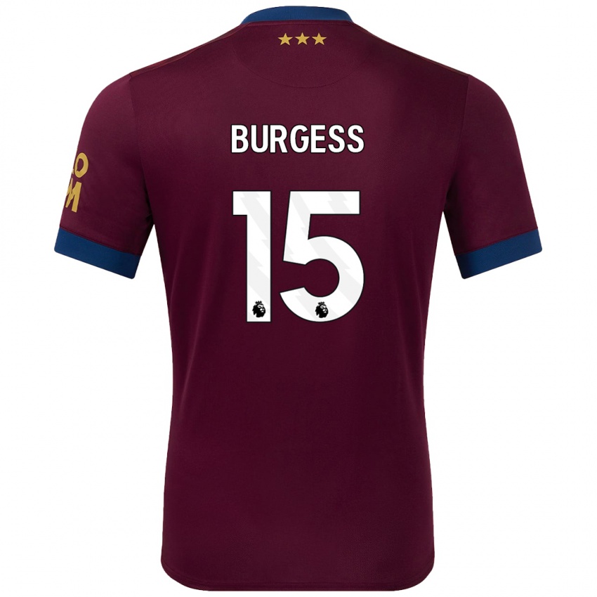 Niño Camiseta Cameron Burgess #15 Marrón 2ª Equipación 2024/25 La Camisa Argentina