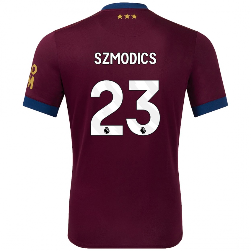 Niño Camiseta Sammie Szmodics #23 Marrón 2ª Equipación 2024/25 La Camisa Argentina