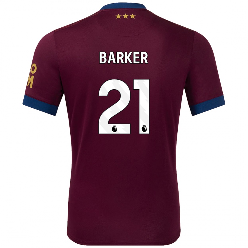 Niño Camiseta Maisy Barker #21 Marrón 2ª Equipación 2024/25 La Camisa Argentina