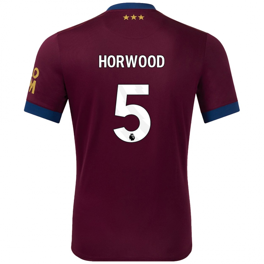 Niño Camiseta Bonnie Horwood #5 Marrón 2ª Equipación 2024/25 La Camisa Argentina