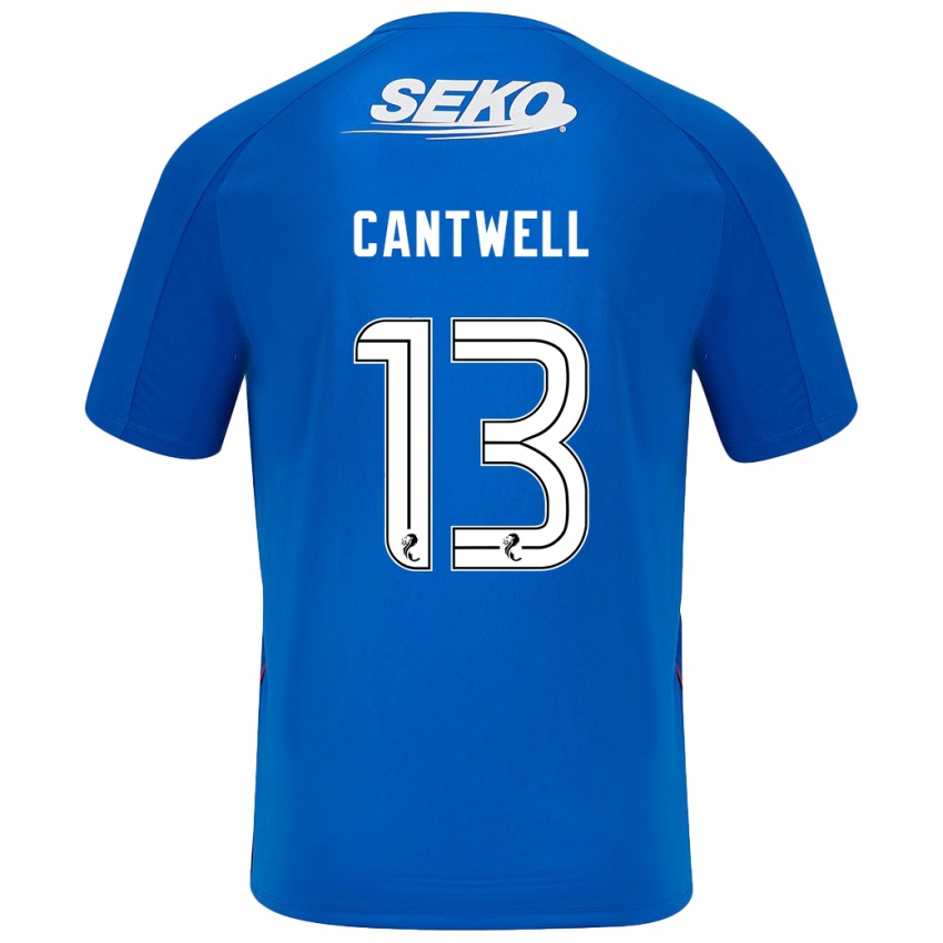 Hombre Camiseta Todd Cantwell #13 Azul Oscuro 1ª Equipación 2024/25 La Camisa Argentina