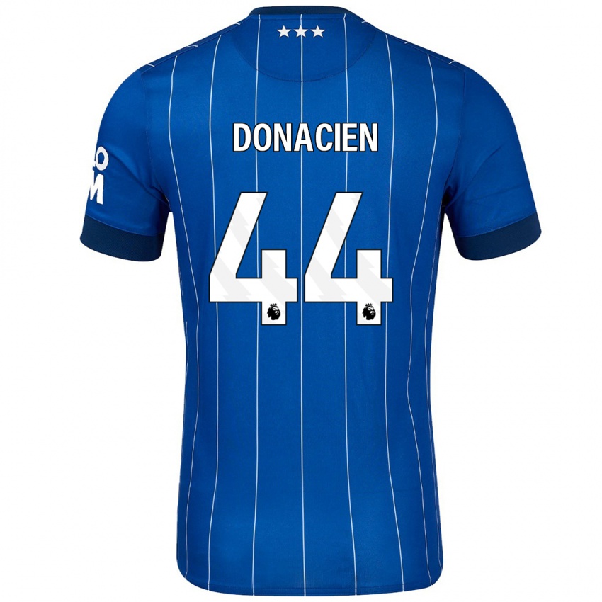 Hombre Camiseta Janoi Donacien #44 Azul Marino 1ª Equipación 2024/25 La Camisa Argentina