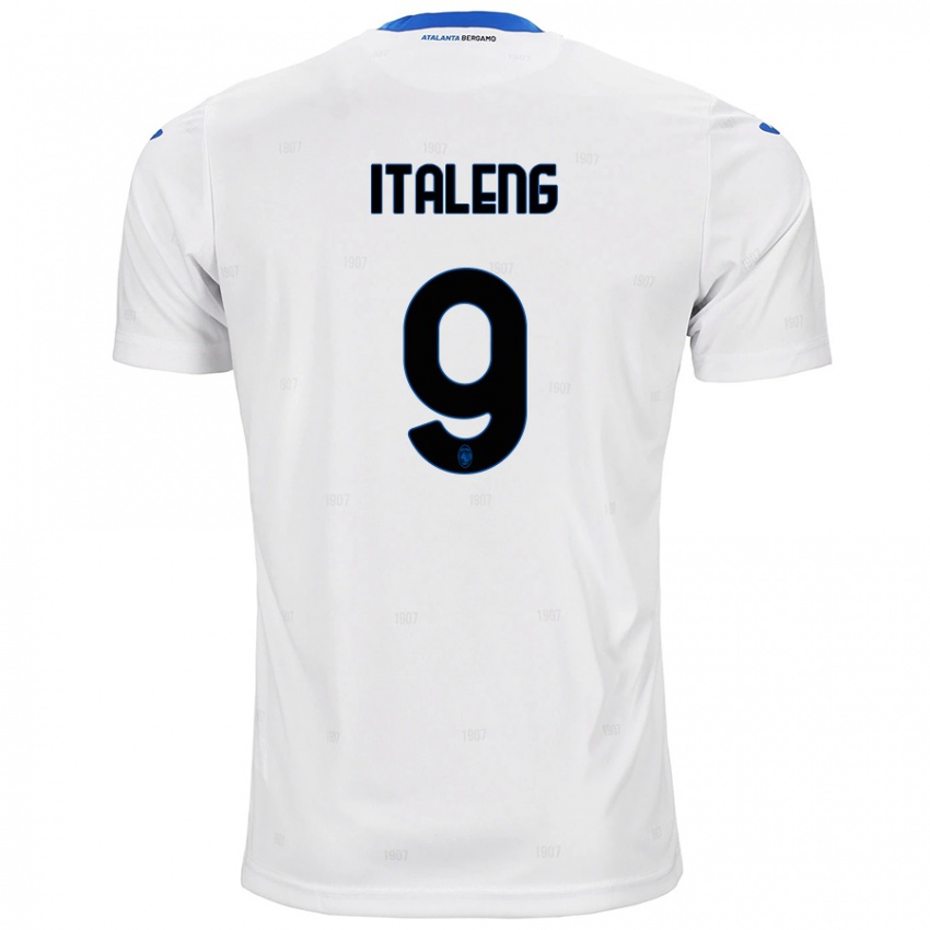 Hombre Camiseta Jonathan Italeng #9 Blanco 2ª Equipación 2024/25 La Camisa Argentina