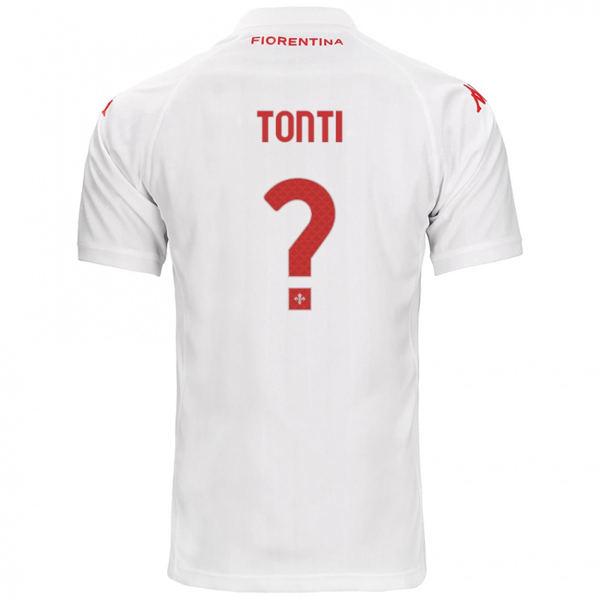 Hombre Camiseta Federico Tonti #0 Blanco 2ª Equipación 2024/25 La Camisa Argentina