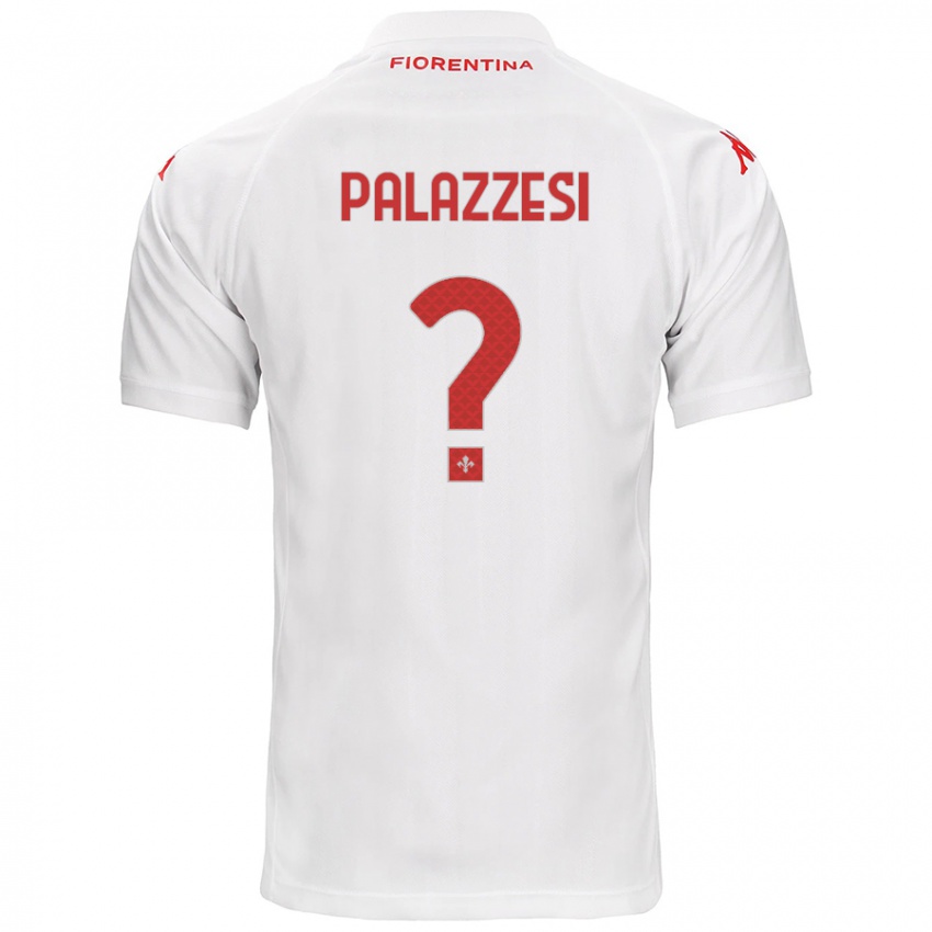 Hombre Camiseta Yuri Palazzesi #0 Blanco 2ª Equipación 2024/25 La Camisa Argentina