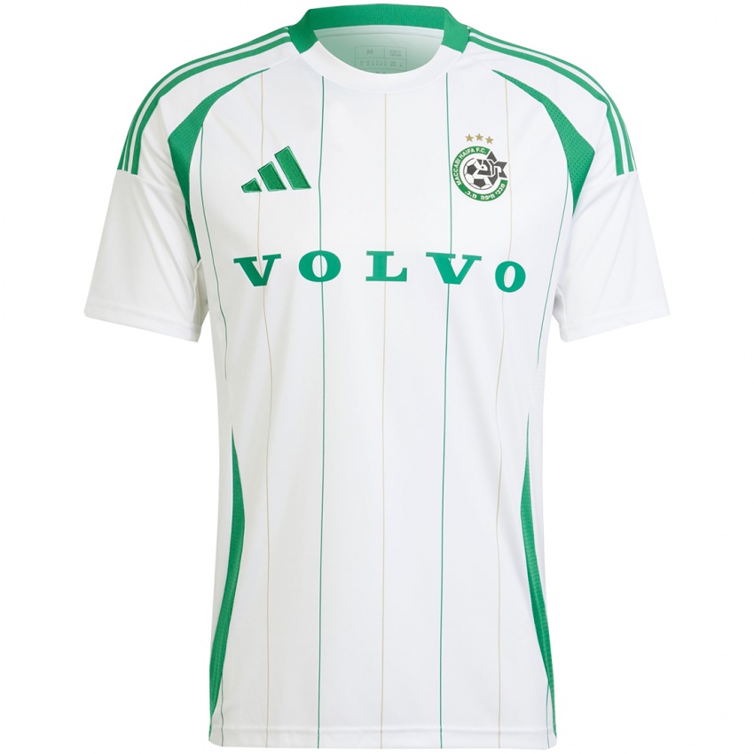 Hombre Camiseta Getachew Yabelo #0 Blanco Verde 2ª Equipación 2024/25 La Camisa Argentina