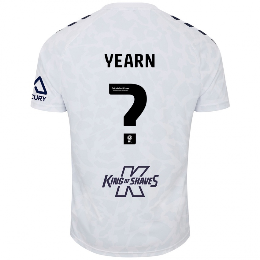 Hombre Camiseta Kai Yearn #0 Blanco 2ª Equipación 2024/25 La Camisa Argentina