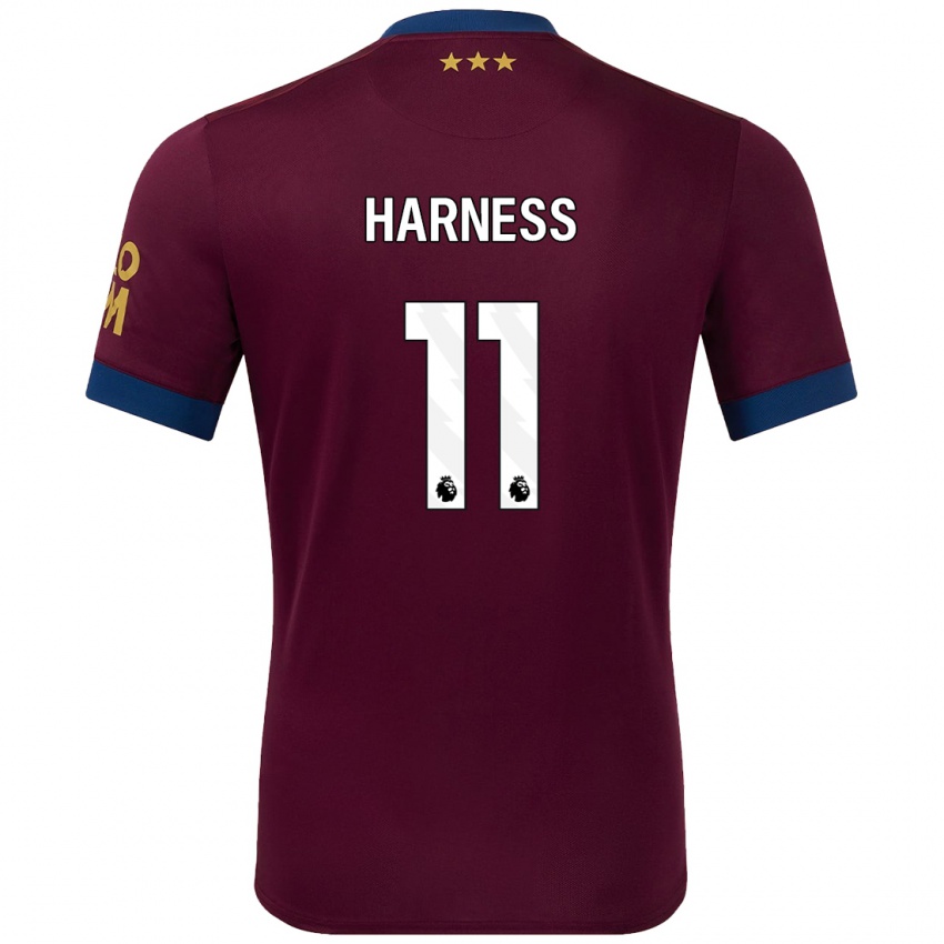 Hombre Camiseta Marcus Harness #11 Marrón 2ª Equipación 2024/25 La Camisa Argentina