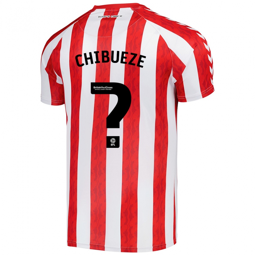 Niño Camiseta Kelechi Chibueze #0 Rojo Blanco 1ª Equipación 2024/25 La Camisa Argentina