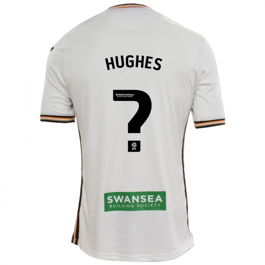 Niño Camiseta Ben Hughes #0 Blanco 1ª Equipación 2024/25 La Camisa Argentina