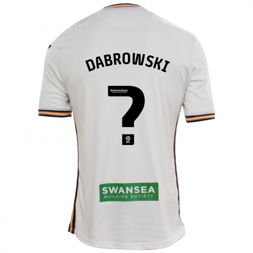 Niño Camiseta Sebastian Dabrowski #0 Blanco 1ª Equipación 2024/25 La Camisa Argentina