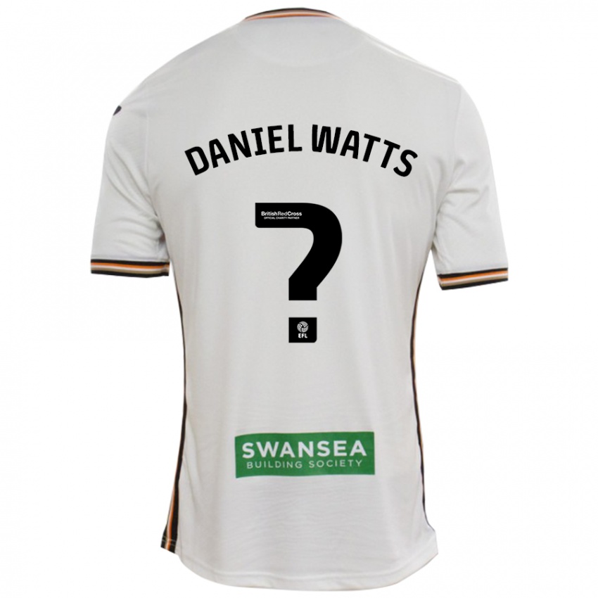 Niño Camiseta Daniel Watts #0 Blanco 1ª Equipación 2024/25 La Camisa Argentina