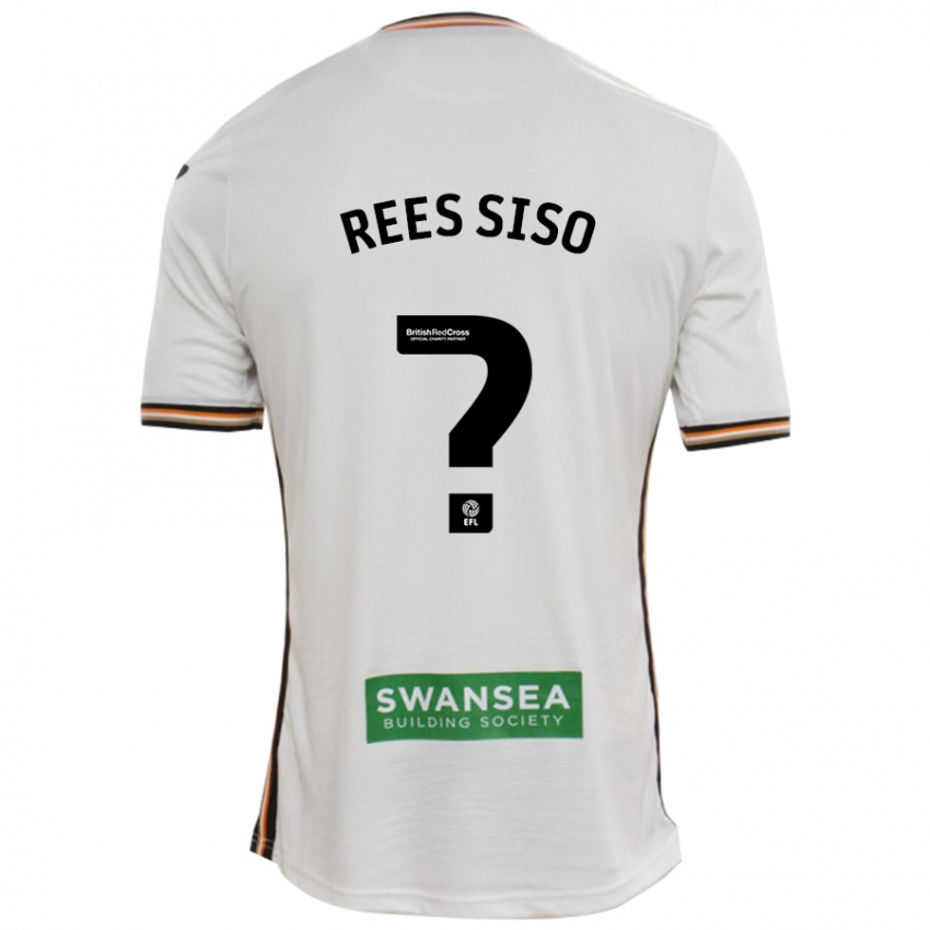 Niño Camiseta Ramon Rees-Siso #0 Blanco 1ª Equipación 2024/25 La Camisa Argentina