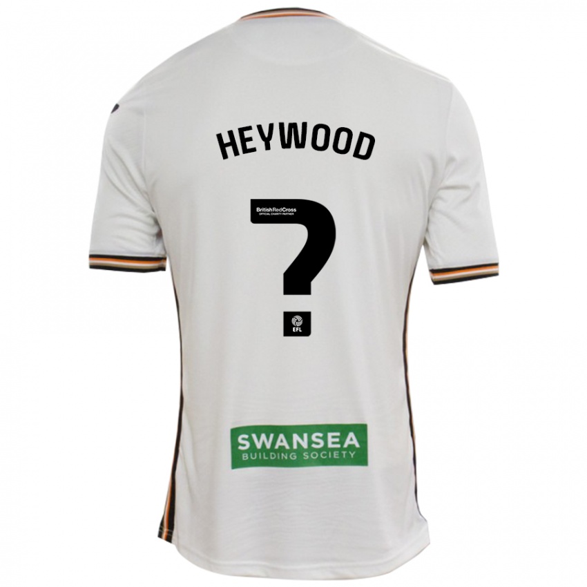 Niño Camiseta Carter Heywood #0 Blanco 1ª Equipación 2024/25 La Camisa Argentina