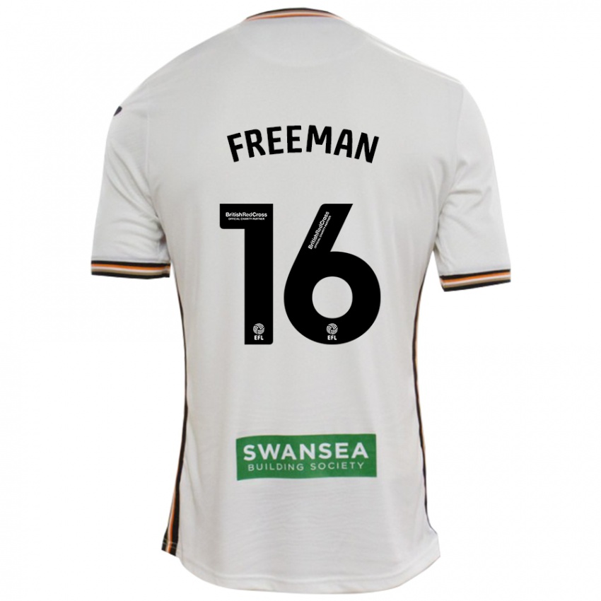 Niño Camiseta Emily Freeman #16 Blanco 1ª Equipación 2024/25 La Camisa Argentina