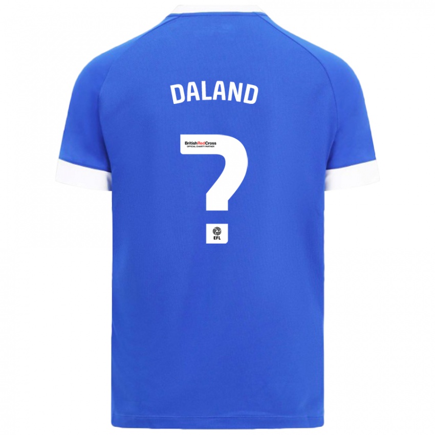 Niño Camiseta Jesper Daland #0 Azul Cielo 1ª Equipación 2024/25 La Camisa Argentina