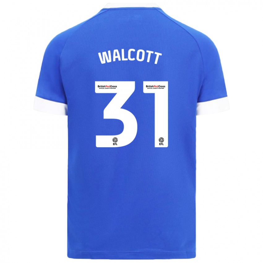 Niño Camiseta Malachi Fagan Walcott #31 Azul Cielo 1ª Equipación 2024/25 La Camisa Argentina