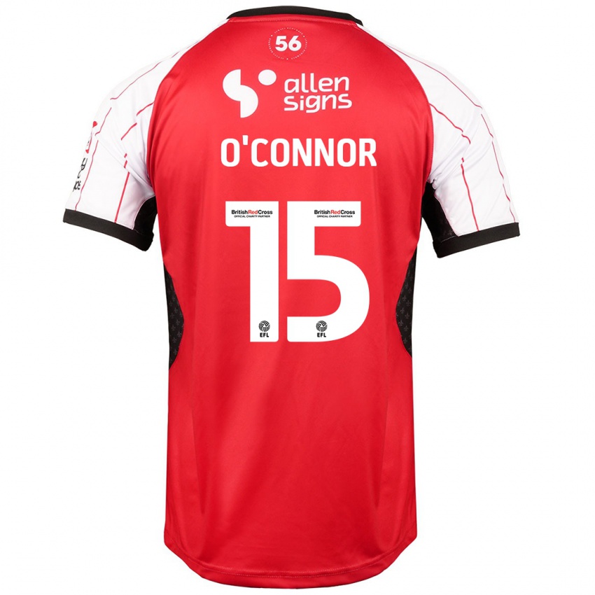 Niño Camiseta Paudie O'connor #15 Blanco 1ª Equipación 2024/25 La Camisa Argentina