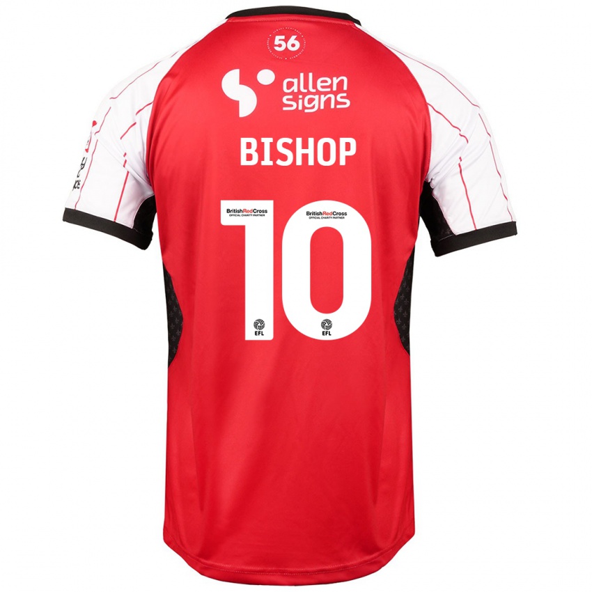 Niño Camiseta Teddy Bishop #10 Blanco 1ª Equipación 2024/25 La Camisa Argentina