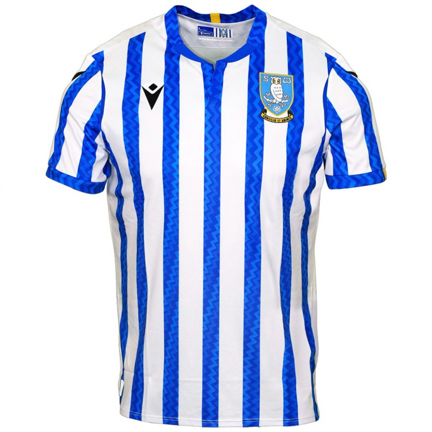 Niño Camiseta Ernie Weaver #0 Azul Blanco 1ª Equipación 2024/25 La Camisa Argentina