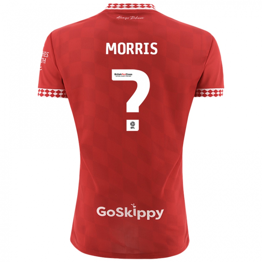 Niño Camiseta Matt Morris #0 Rojo 1ª Equipación 2024/25 La Camisa Argentina