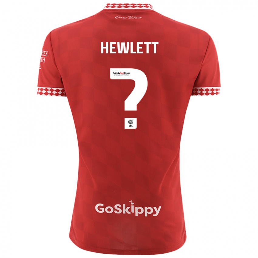 Niño Camiseta Callum Hewlett #0 Rojo 1ª Equipación 2024/25 La Camisa Argentina