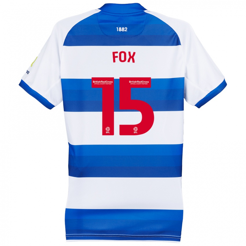 Niño Camiseta Morgan Fox #15 Blanco Azul 1ª Equipación 2024/25 La Camisa Argentina