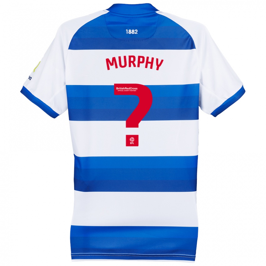 Niño Camiseta Harry Murphy #0 Blanco Azul 1ª Equipación 2024/25 La Camisa Argentina